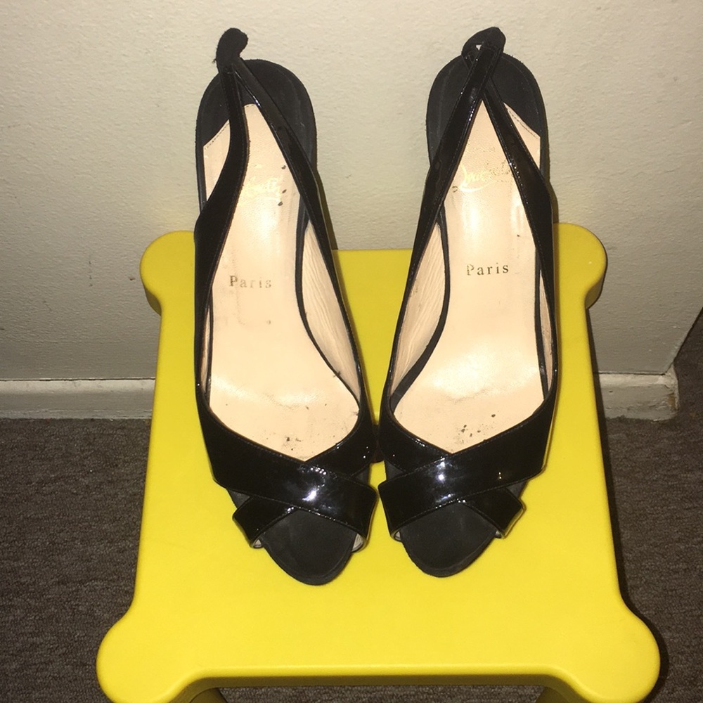 Christian Louboutin sling backs